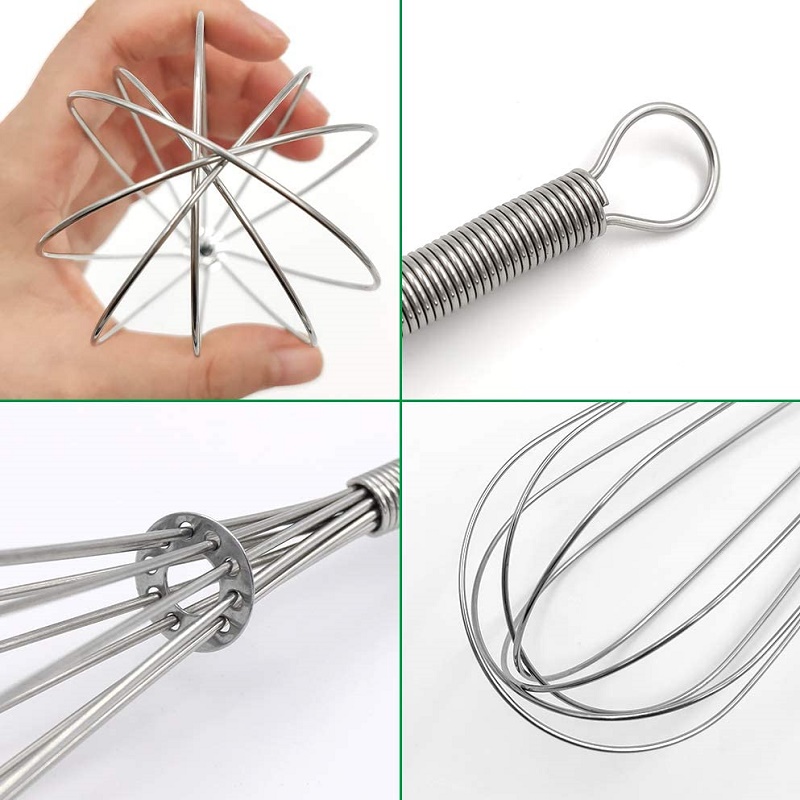 Dụng cụ đánh trứng làm bánh inox Echo hàng nội địa Nhật Bản