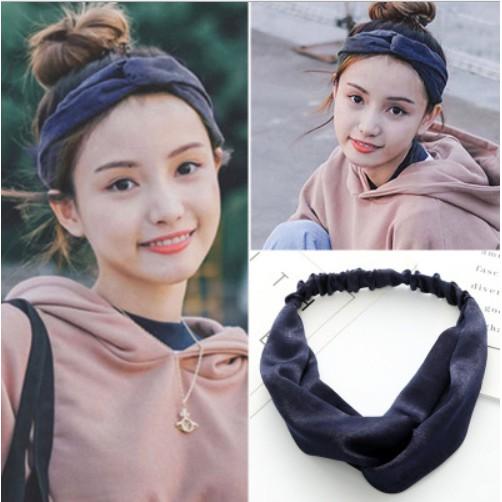 Băng đô turban 1 mầu.