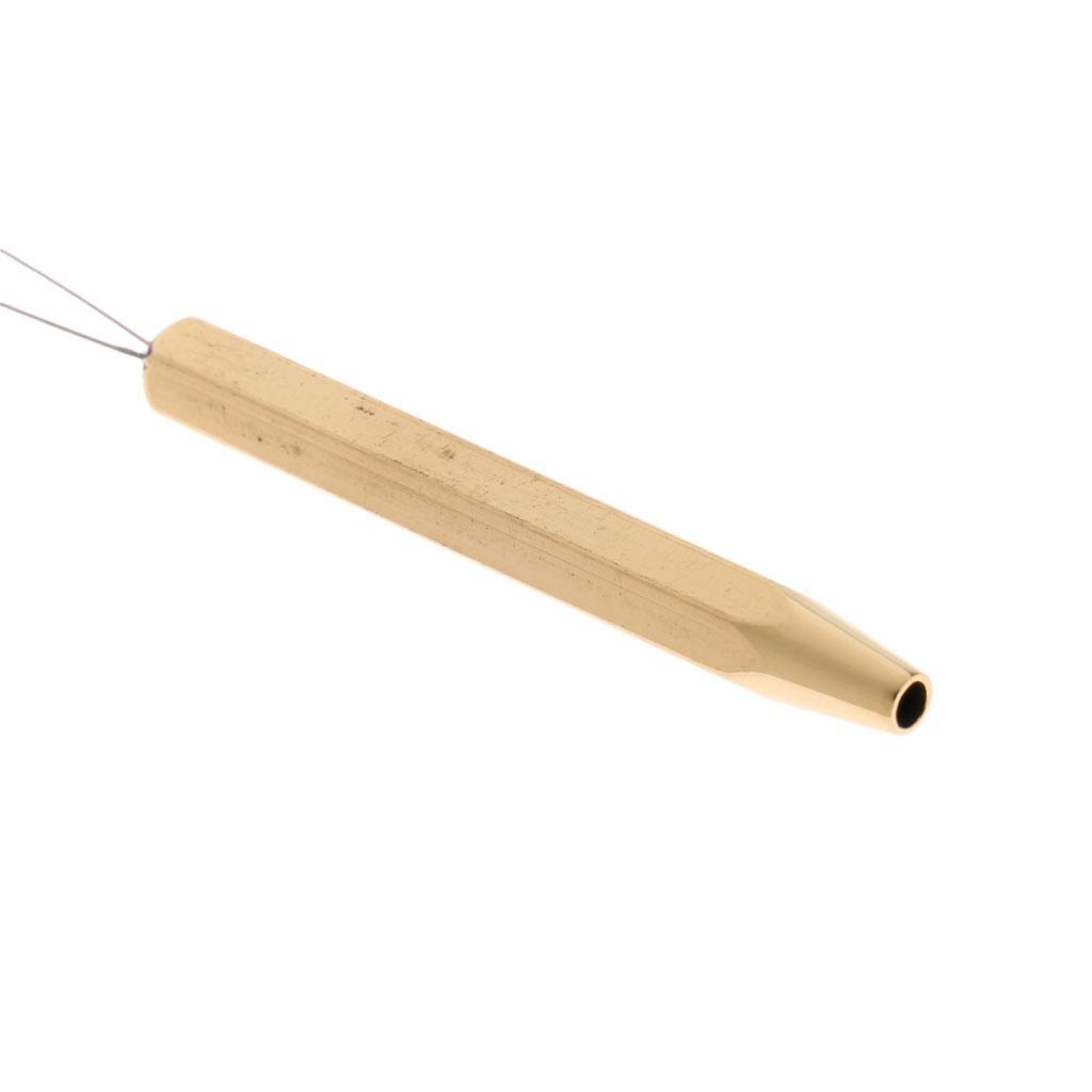 2 Pieces Fly Tying Bobbin Threader Half Hitch Tool Fly Fishing Tying Thread