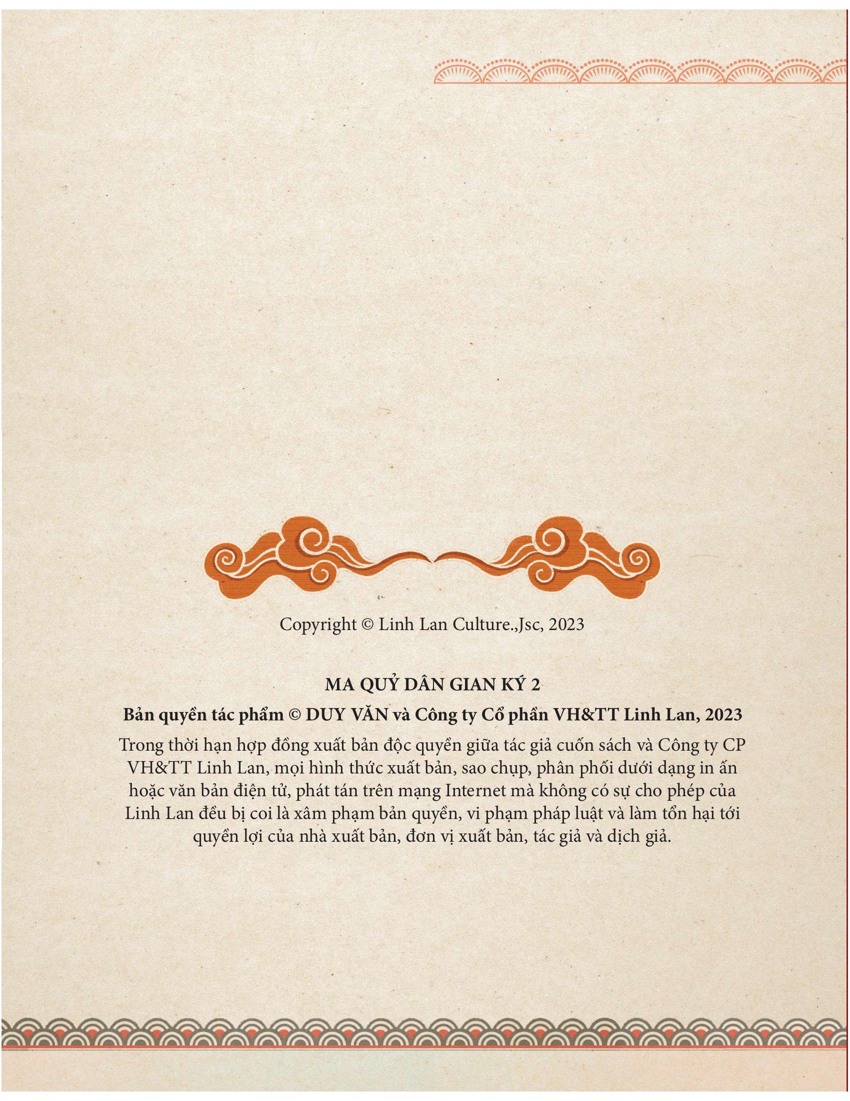 Ma Quỷ Dân Gian Ký - Quyển 2