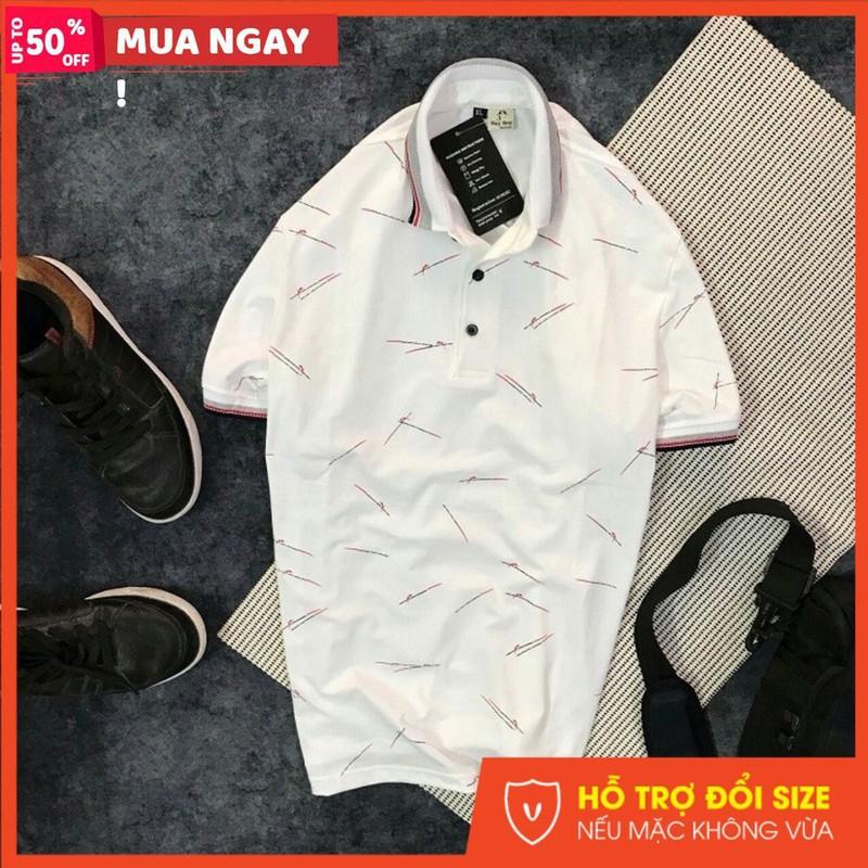Áo Polo nam cổ bẻ phối Bồ Công Anh vải cá sấu Cotton xịn,chuẩn form,sang trọng-lịc lãm