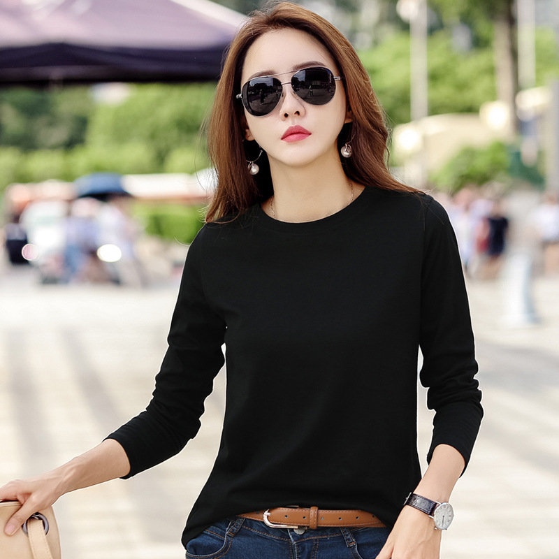 Áo Thun Cotton Dài Tay Khí Chất Nữ SM94 - Hàng Quảng Châu Cao Cấp