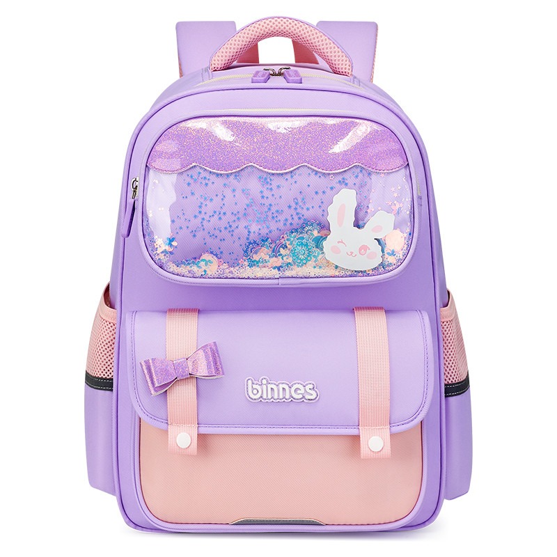 BINBES - B-6049 Balo học sinh Cấp 1 siêu nhẹ, chống gù, chống thấm nước (KT 39x29x15cm), cặp sách học sinh chính hãng