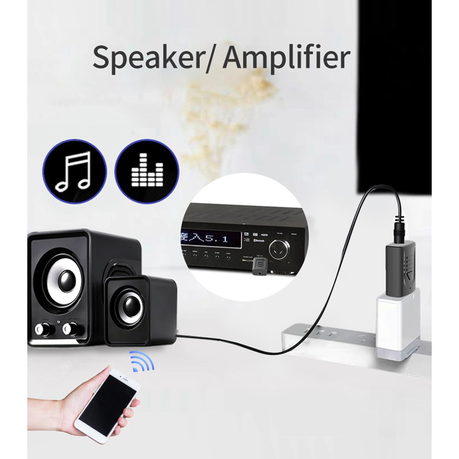 USB Bluetooth 5.0 Transmitter and Receiver Wireless Low Latency For TV Car