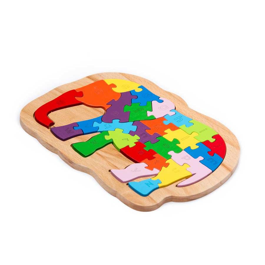 Đồ chơi gỗ tranh ghép Puzzle Voi