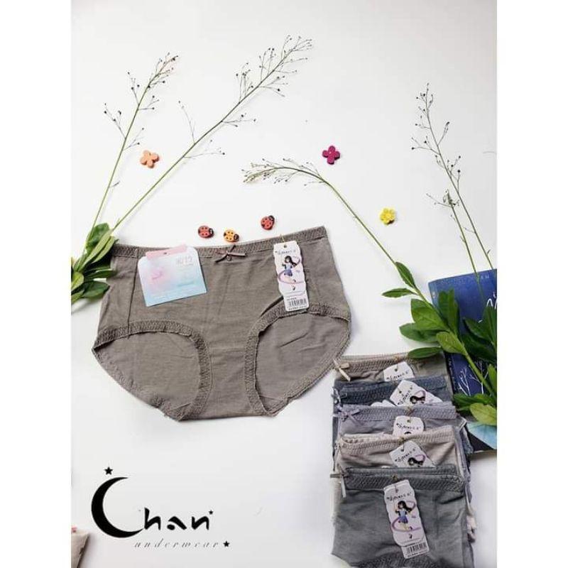 10 quần lót cotton lạnh viền ren kháng khuẩn cao cấp