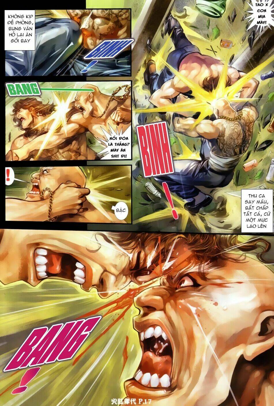 hỏa hồng niên đại hắc cốt đường chapter 41 16