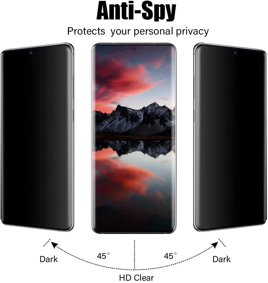 Film dán PPF màn hình dẻo CHỐNG NHÌN TRỘM dành cho Samsung Galaxy S22 Ultra / S22 Ultra 5G tặng kèm bộ phụ kiện dán Handtown - Hàng Chính Hãng