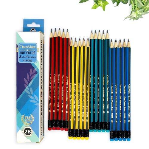 Bút chì gỗ có tẩy 2B ClassMate - 1 chiếc - CL-PC202