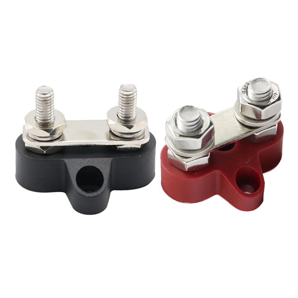 Bus Bar Power Terminal Block Negative M8 Positive Power Distribution Stud