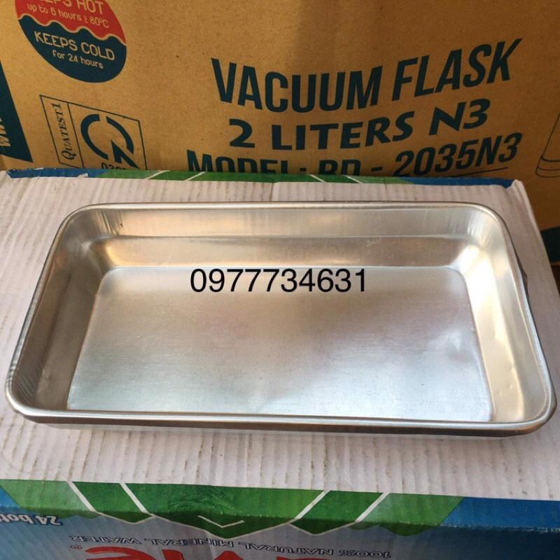 Khay tắm nhôm lồng chim chào mào, chích choè, hoạ mi cao cấp