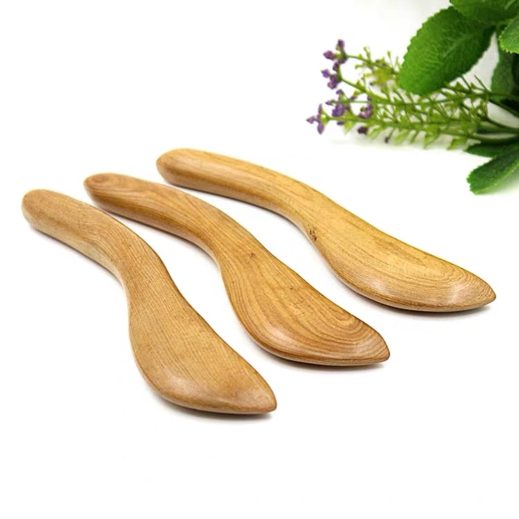 Combo 2 Dụng Cụ Cạo Gió Mát xa - ấn huyệt bằng Gỗ Bách Xanh hình chữ S ️ Giúp lưu thông khí huyết, giảm căng thẳng, mệt mỏi