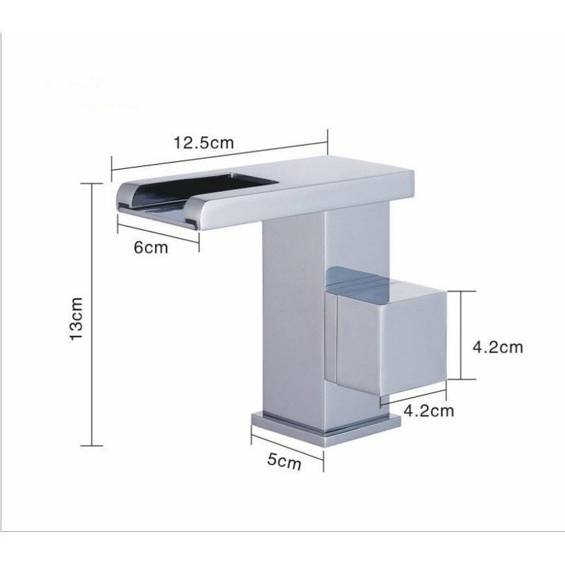 Vòi lavabo Led đổi màu theo nhiệt độ hàng inox cao cấp