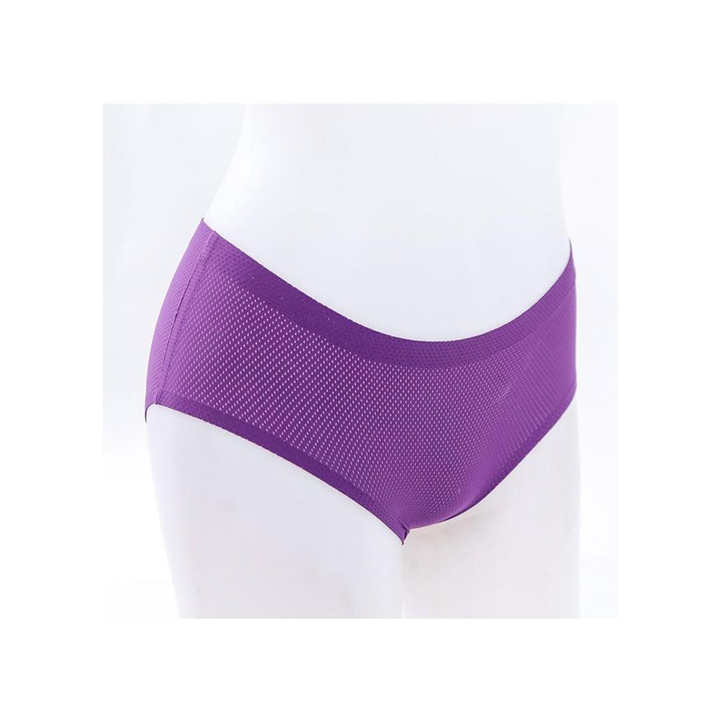 Bộ 5 quần lót su đúc thông hơi không đường may - Freesize