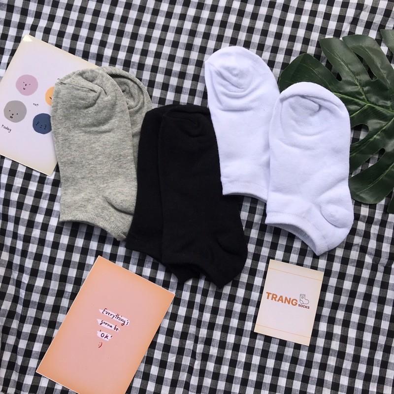 Tất trơn ngắn cổ Pastel
