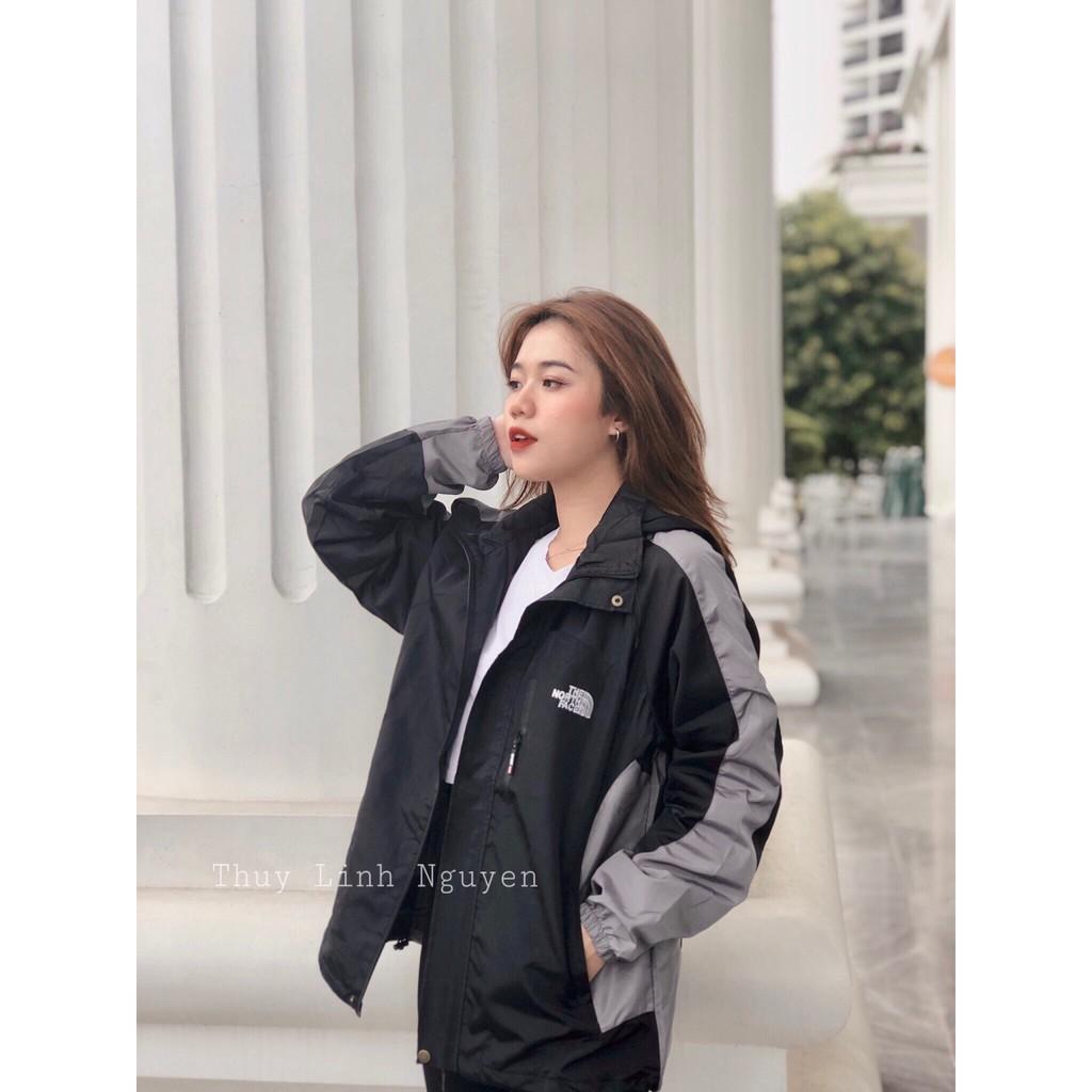 Áo Khoác Nam Nữ SALE hai mặt có mũ áo gió Thu Đông Unisex 2 Lớp Chống Nắng Trượt Nước nhập khẩu cao cấp