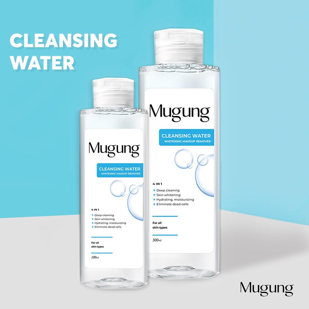 Nước tẩy trang cho mọi loại da Mugung 4-in-1 Cleansing Water 100mL/300mL