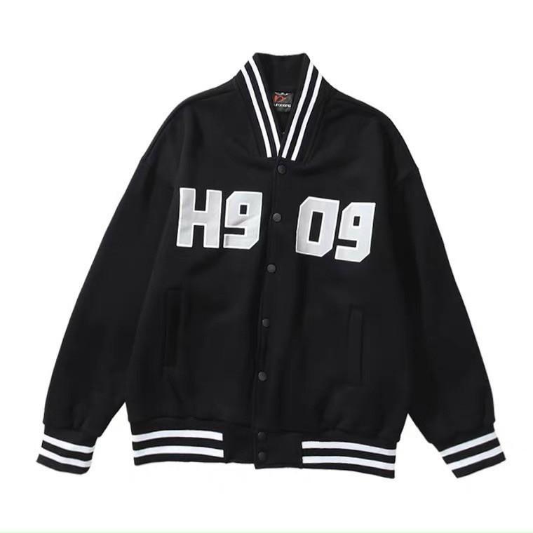 Áo khoác dù Bomber Jacket 2 Lớp H909 Unisex Nam Nữ