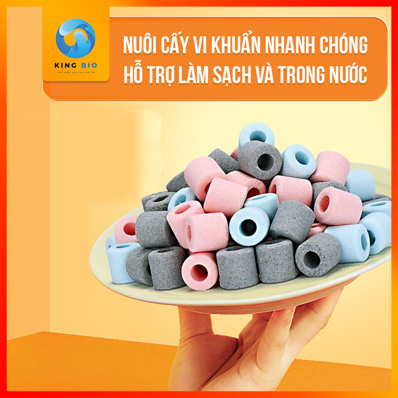Sứ nhẫn lọc nano siêu mịn Yee - vật liệu lọc cao cấp bổ sung thêm khoáng chất cho bể cá