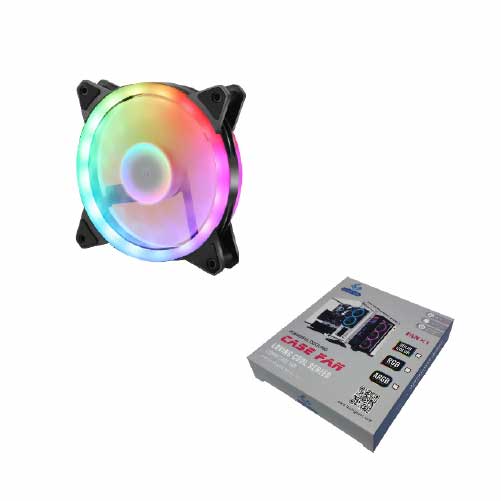 Quạt tản nhiệt LOVING DGQ-12025SG Fan Led RGB SYNC 12cm Bảo hành 12 tháng - Hàng chính hãng