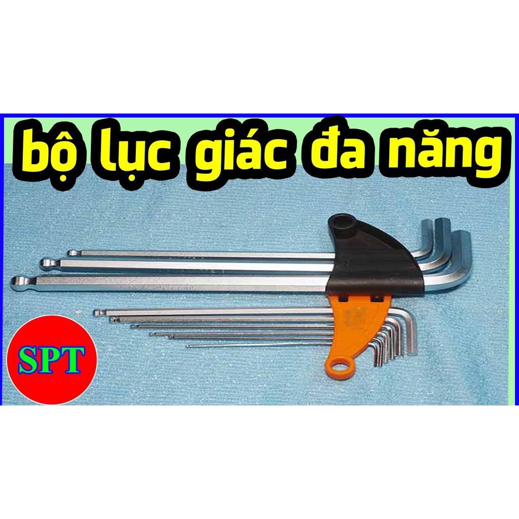 Bộ lục giác 9 món cao cấp không gỉ