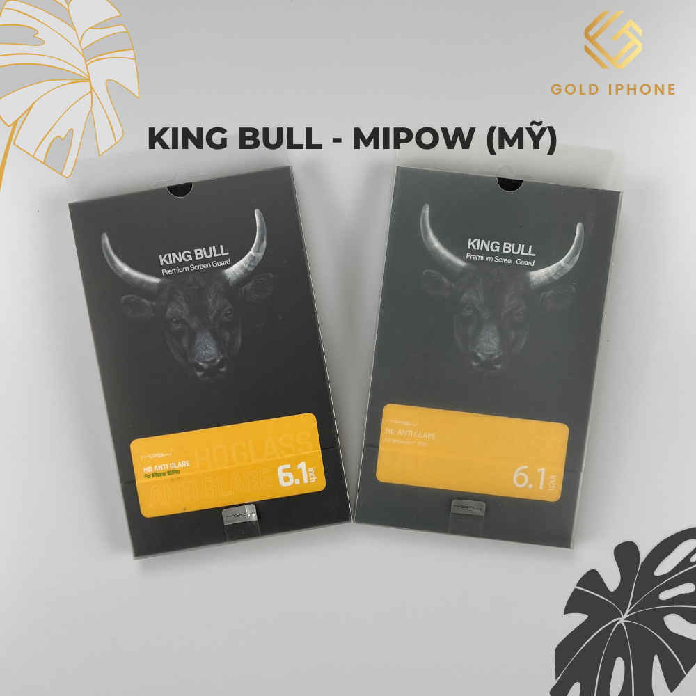 Kính cường lực King Bull Mipow BJ321/BJ213/BJ211 Trong suốt Full màn hình - Hàng chính hãng