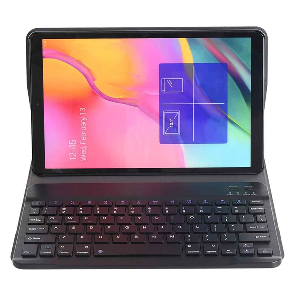 Folding Stand Cover w/ BT Keyboard for Samsung Galaxy Tab A 10.1 inch Tablet