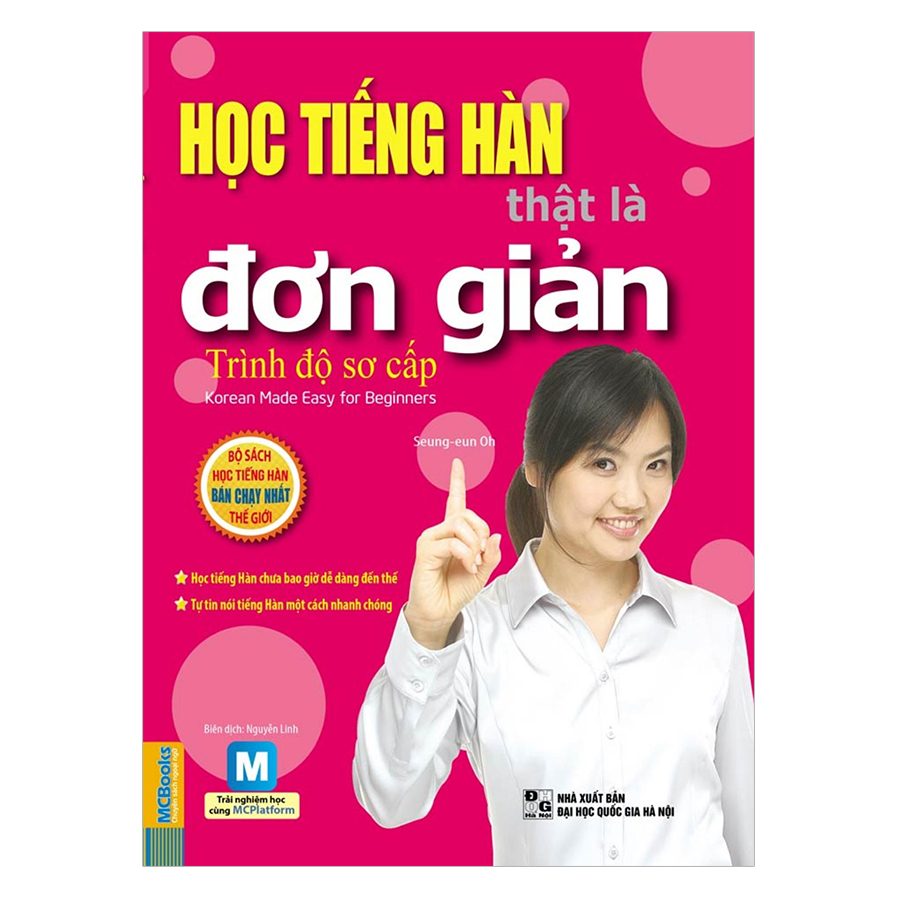 Combo Học Tiếng Hàn Đơn Giản + Ngữ Pháp Cho Người Mới Bắt Đầu (Tặng Kèm Tập Viết Tiếng Hàn Dành Cho Người Mới Bắt Đầu)