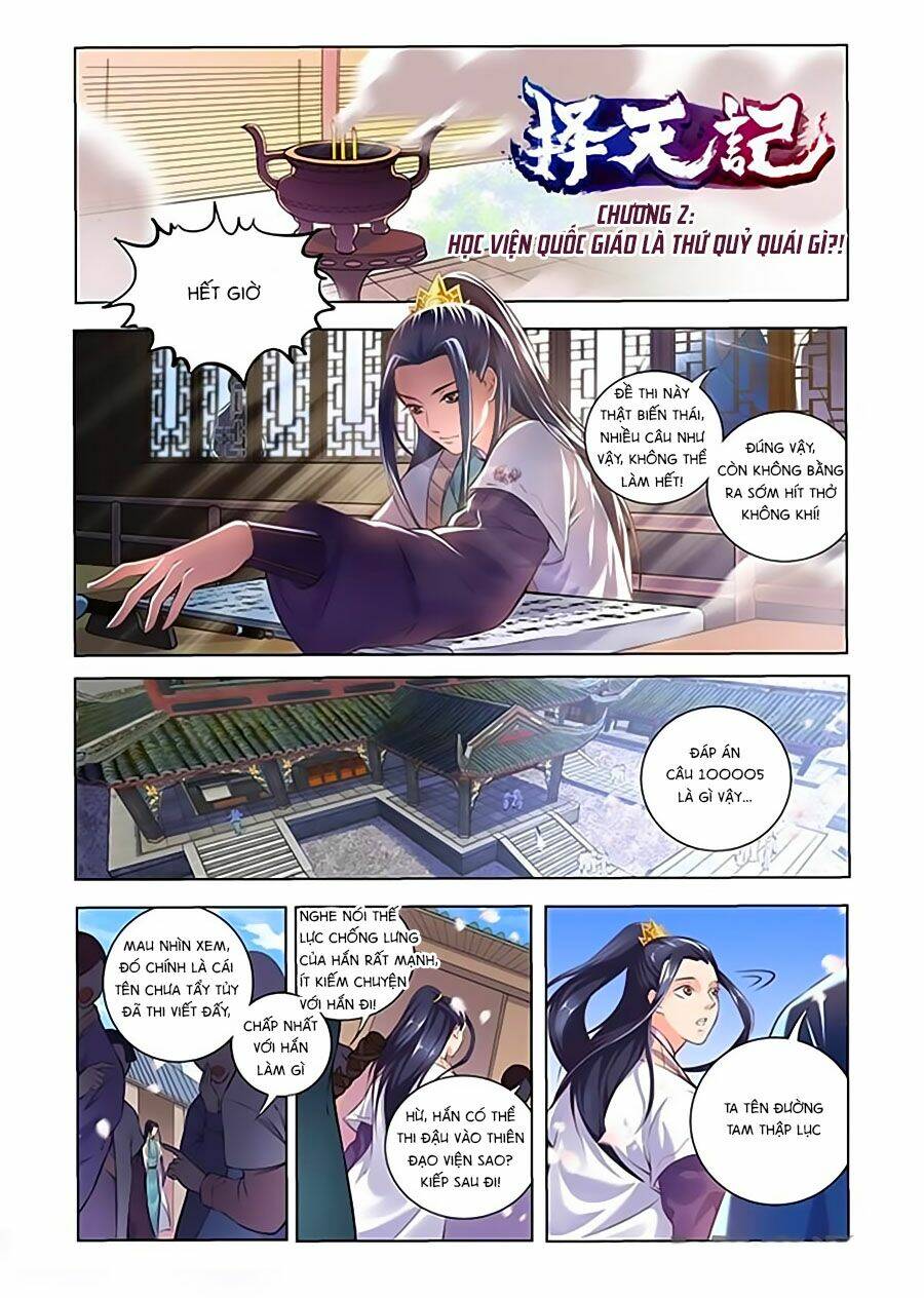 trạch thiên ký chapter 2.1 1