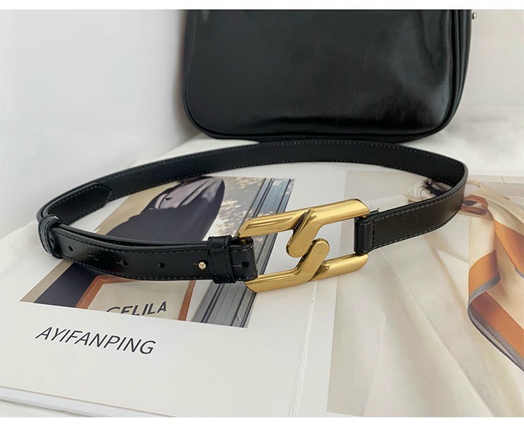 Đai váy Belt nịt nữ Vuông móc đồng Thời trang - Phù hợp với áo vest, váy, áo