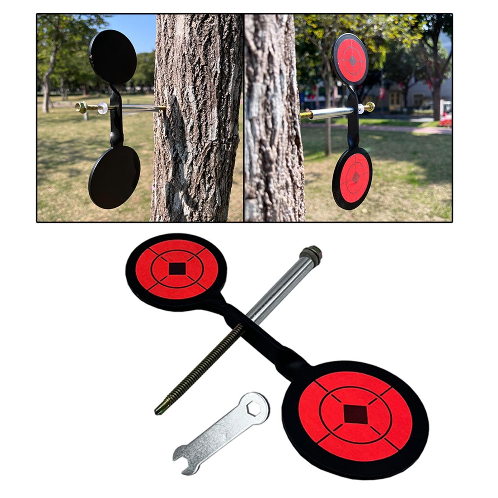 Shooting Target Reset Spinner Garden Backyard Resetting Target for Practice Outdoor