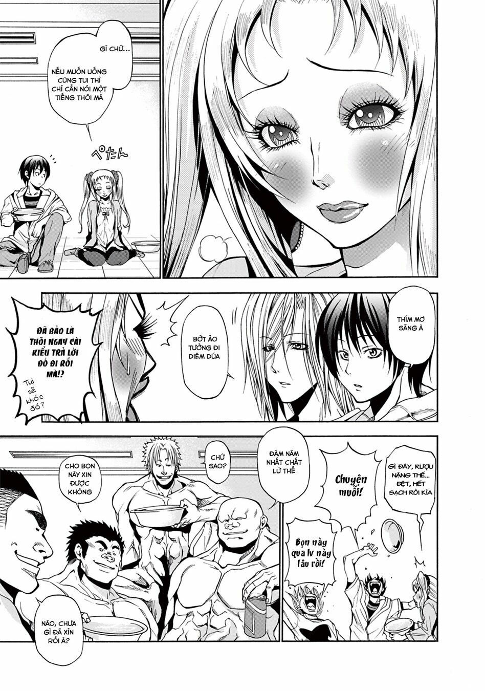 cô gái thích lặn - grand blue chapter 8 33