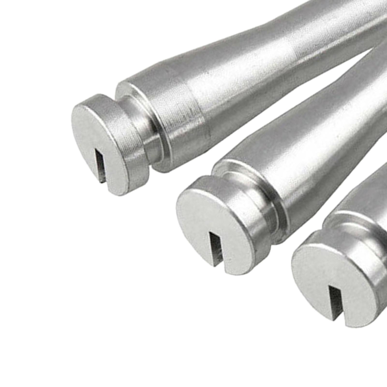 4x Car Door Latch Cable Repair , Replacement Aluminum Latch Lock Cable Ends for Good Performance Easy Installation