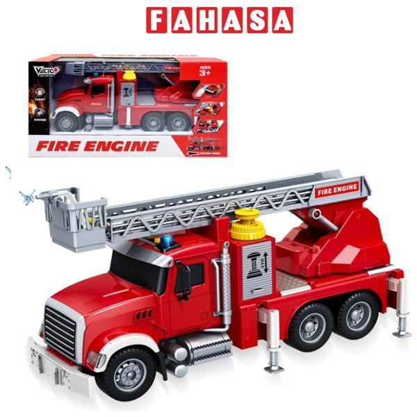 Đồ Chơi Mô Hình Xe Cứu Hỏa Có Đèn Và Âm Thanh - Vecto VT58P-2