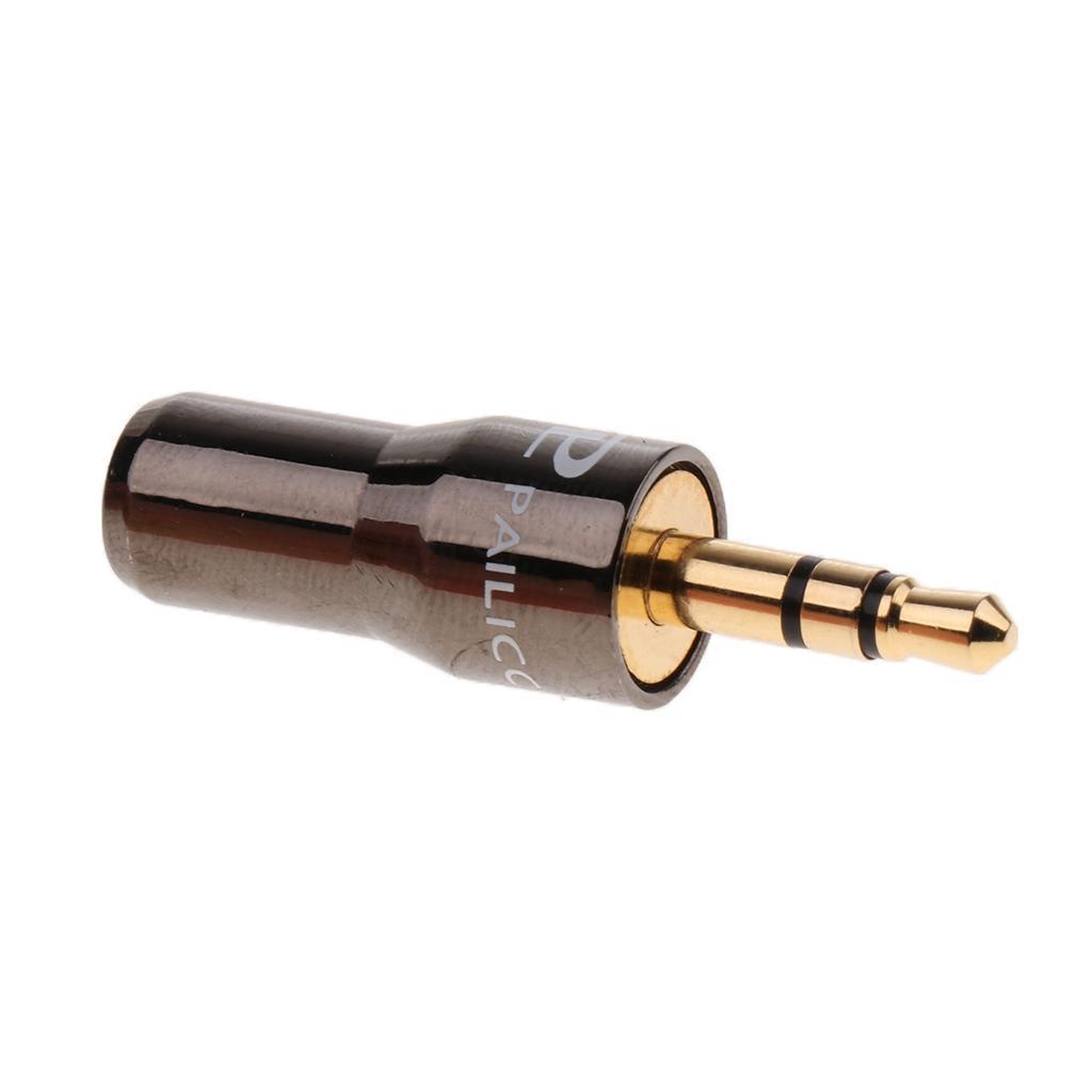 3.5mm Stereo Jack Plug Audio Headphone Mic Jack Plug Connector