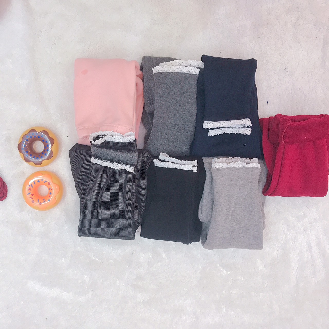 COMBO 2 QUẦN LEGGING LÓT LÔNG CHO BÉ GÁI TỪ 13 KG ĐẾN 18 KG CHẤT DẦY DẶN CO GIÃN TỐT