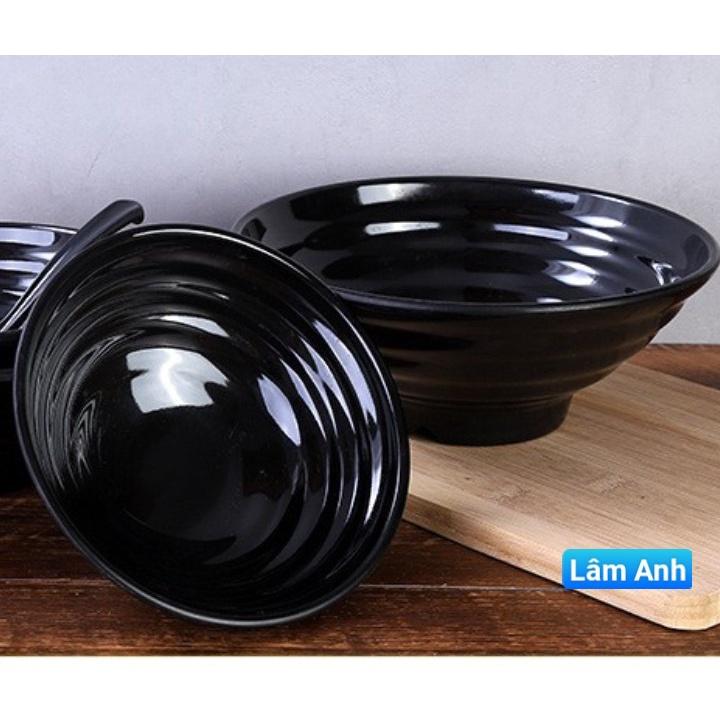 Tô Bát Phở ,Bát Mì Đen Phong Cách Nhật Size 20CM