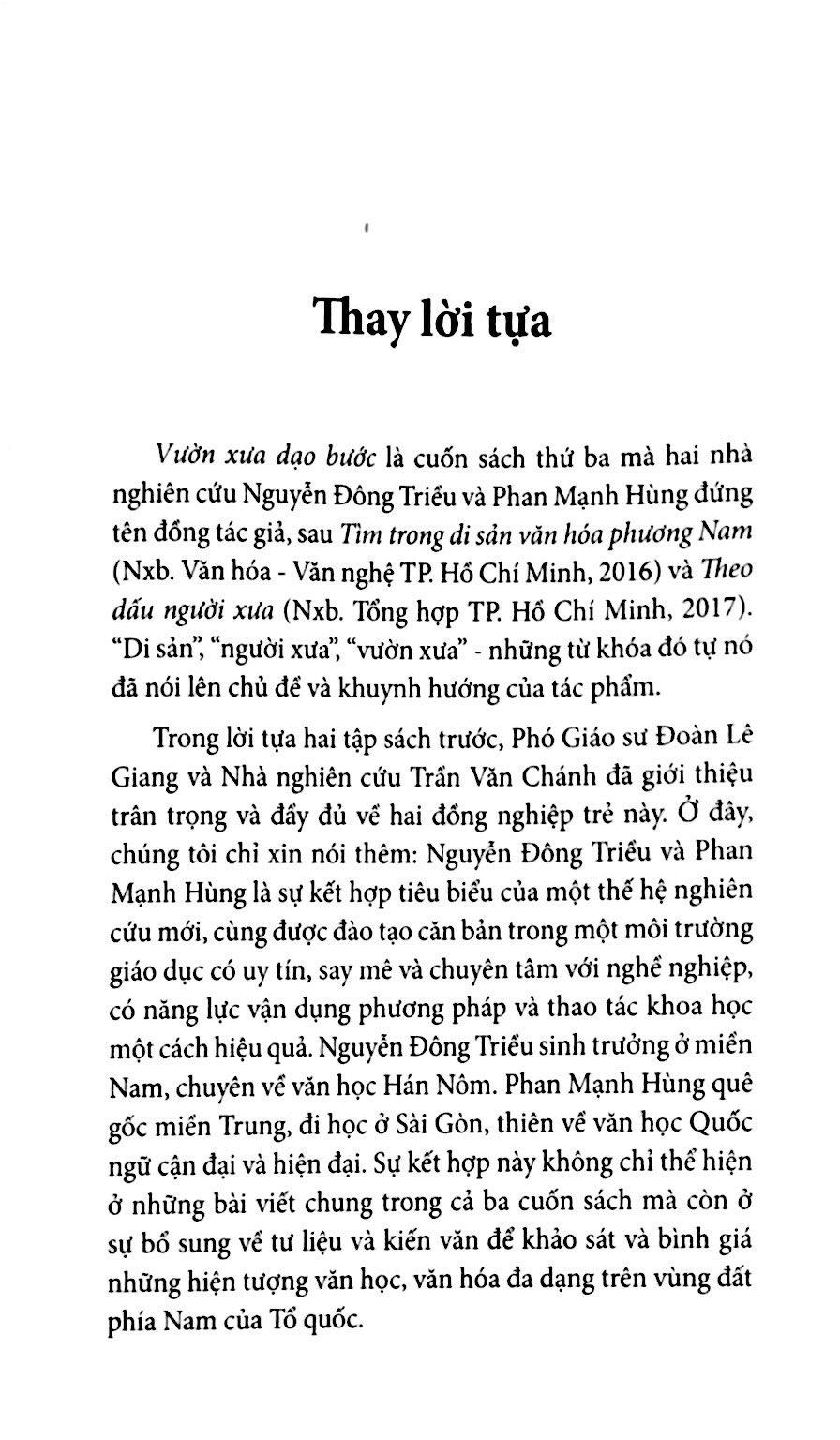 Vườn Xưa Dạo Bước