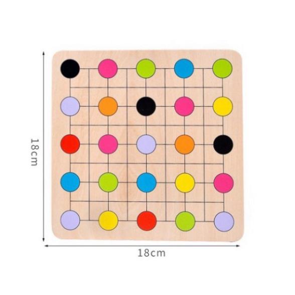 Trò chơi Montessori - Chim cánh cụt tìm màu