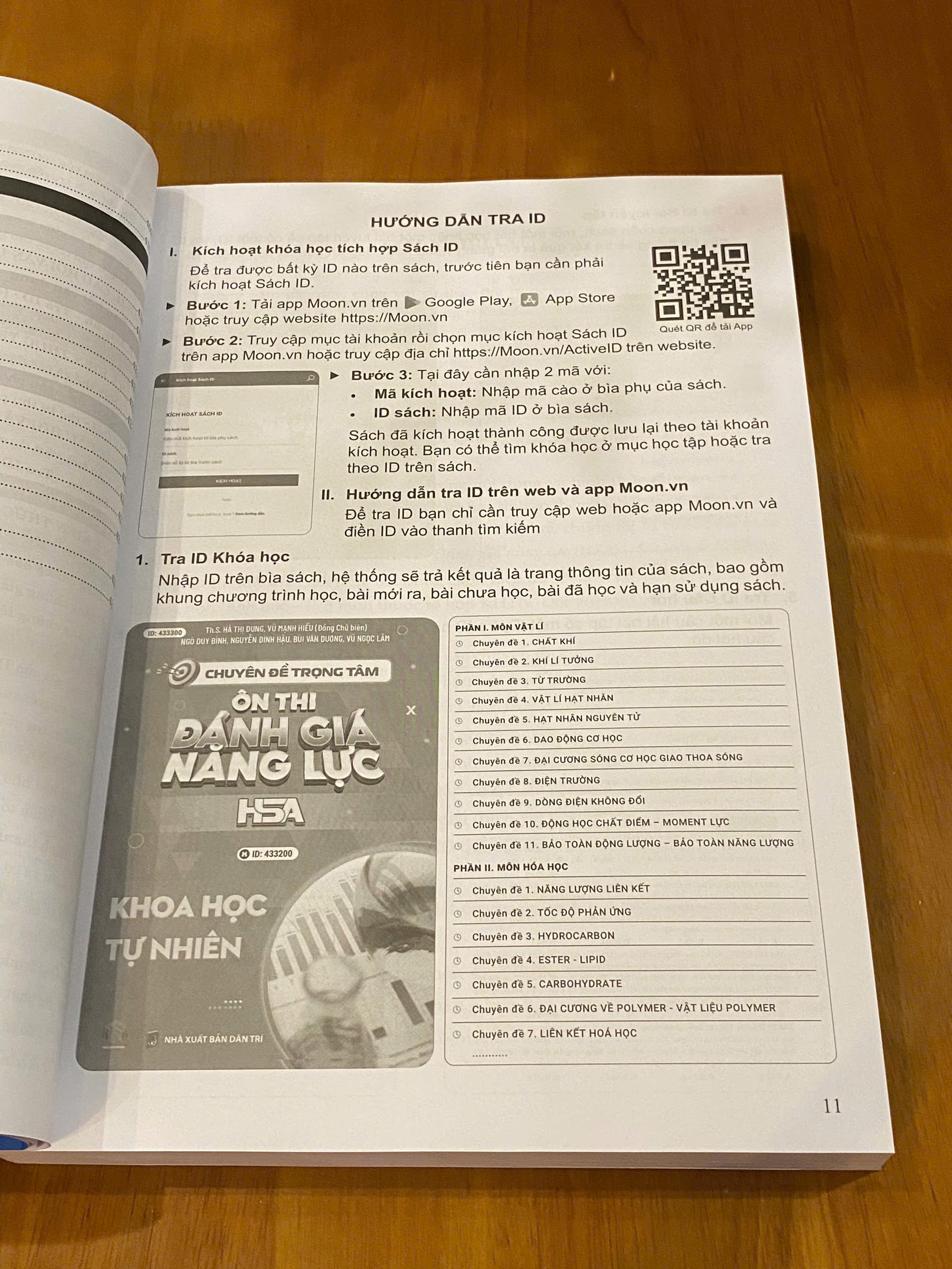 Sách - Chuyên Đề Trọng Tâm Ôn Thi ĐGNL HSA (Phần Khoa Học Tự Nhiên)
