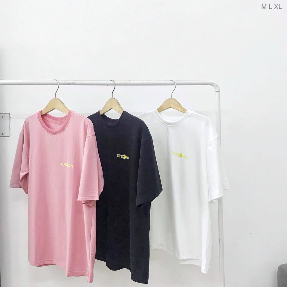 Áo Thun Tay Lỡ Form Rộng Unisex UPDOWN PACMAN
