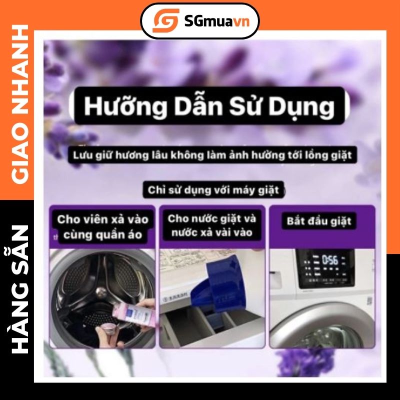 Lọ 240gram Hạt thơm xả vải hương nước hoa và làm mềm vải