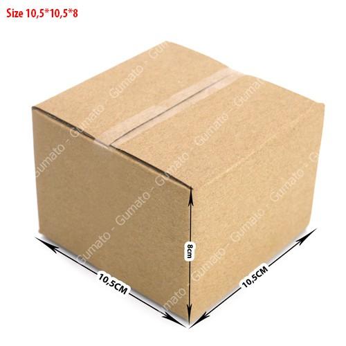 Hộp giấy P18 size 10,5x10,5x8 cm, thùng carton gói hàng Everest