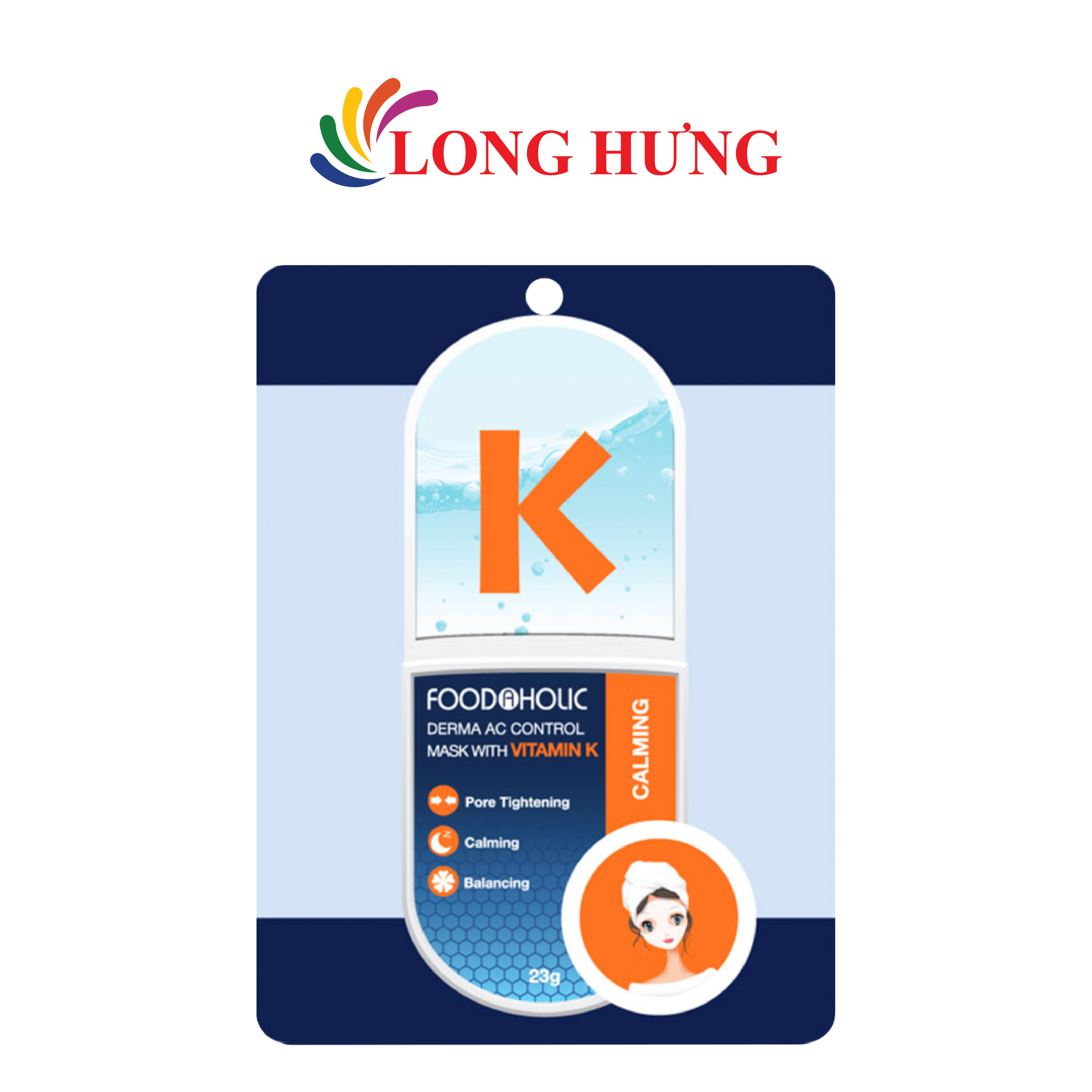 Mặt nạ giấy dưỡng da Foodaholic Vitamin Mask (01 miếng) - Hàng chính hãng
