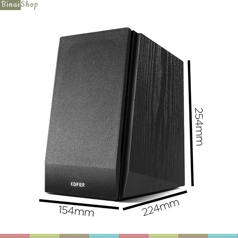 Edifier R1855DB - Loa Bookself 2.0, Kết Nối Bluetooth/RCA/Coaxial/Optical, Cổng Sub Out, Công Suất 70W (Bản Quốc Tế) - Hàng chính hãng