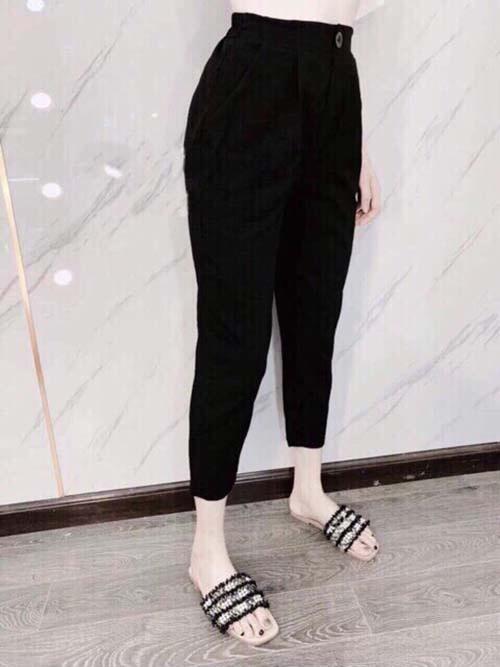 QUẦN BAGGY KAKI NỮ THỜI TRANG