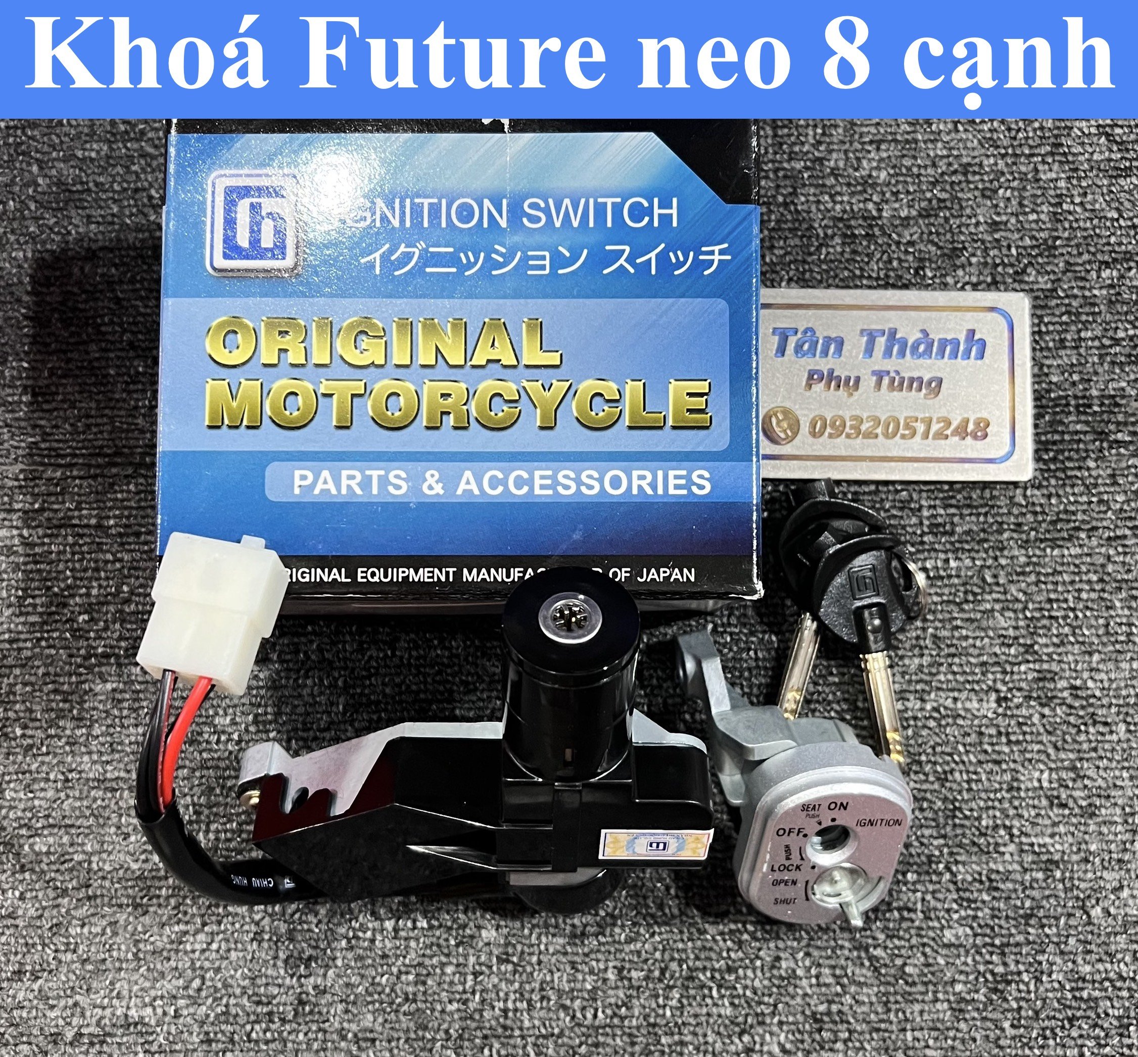 Bộ khoá dành cho Future neo - 8 cạnh