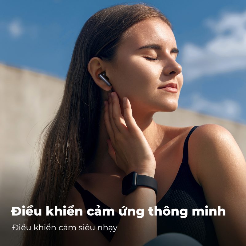 Tai nghe Bluetooth SoundPEATS Life Lite vừa khít với mọi loại tai mà không lo khó chịu - Hàng Chính Hãng