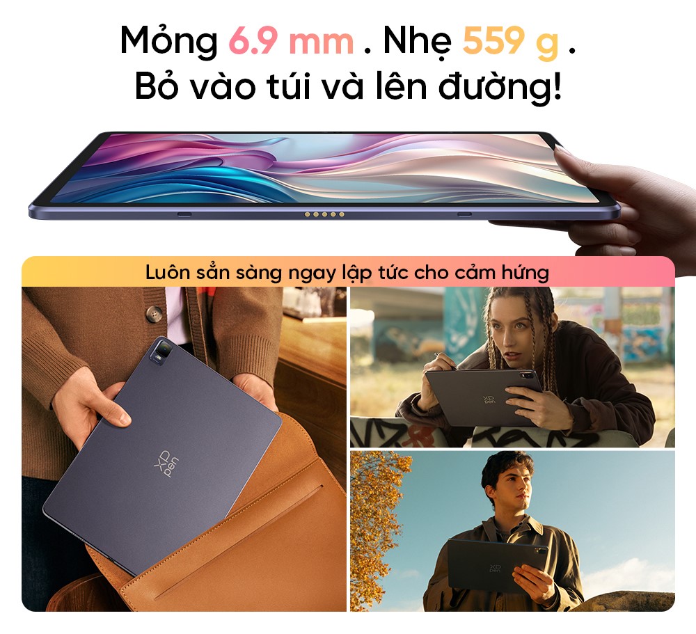 Bảng Vẽ Màn Hình XPPEN Magic Drawing Pad - Hàng Chính Hãng