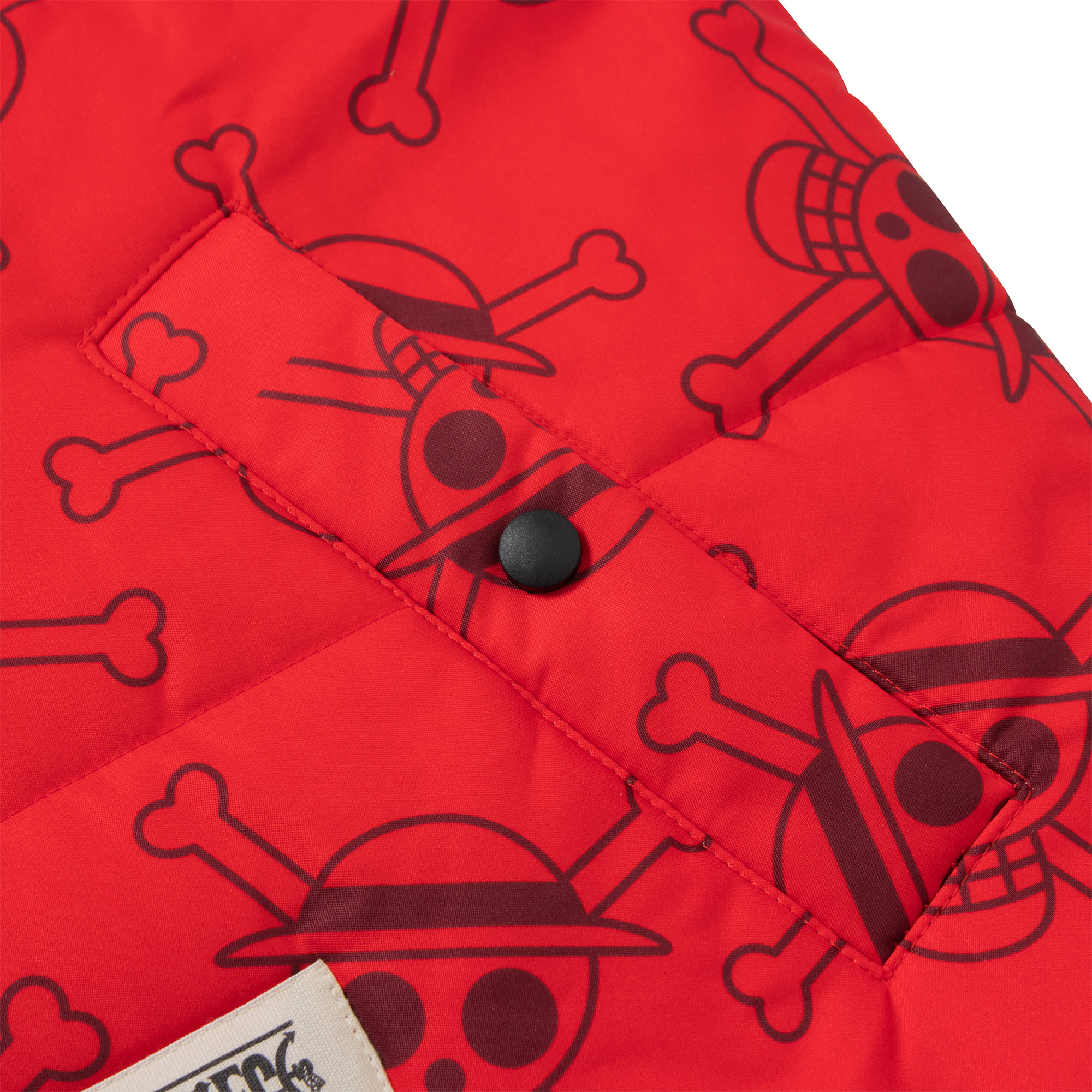 Áo Khoác DirtyCoins x One Piece Monogram Puffer Vest